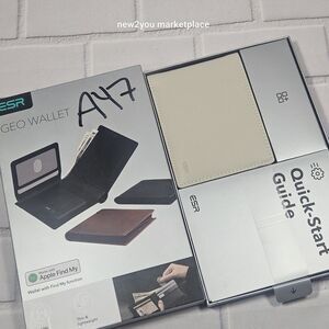 ESR Geo Wallet with Find My, RFID Blocking, GPS Wallet for Men, Wallet Tracker